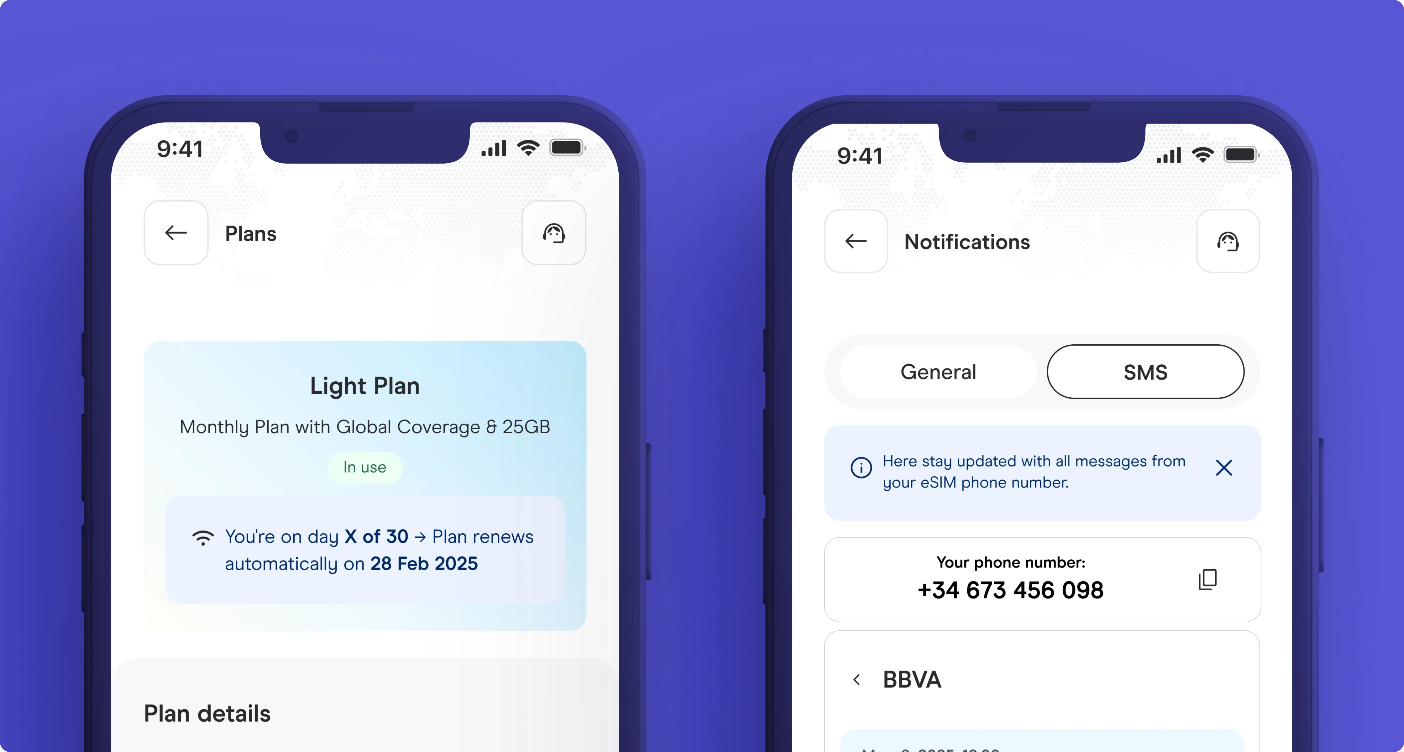 Plans Lifecycle dashboard overview